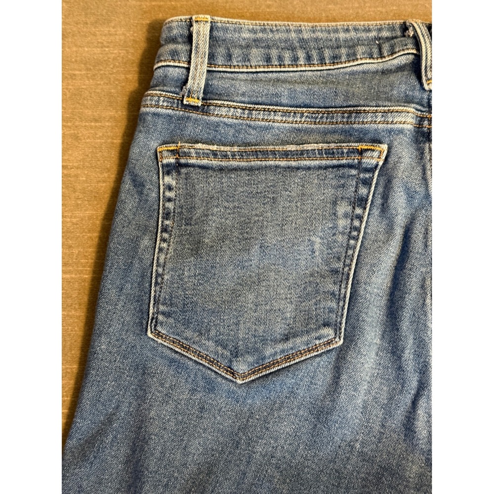 Vineyard Vines Womens High Rise Skinny Jeans Blue Candiani Denim Made‎ in USA 28 - Picture 11 of 15